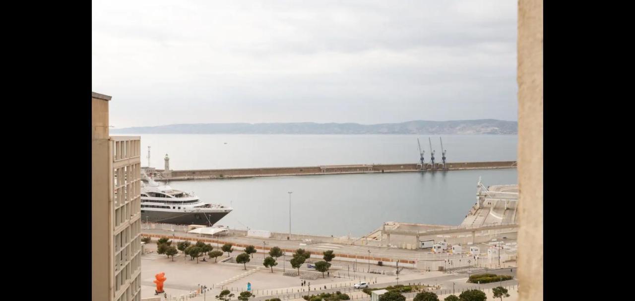 Vieux-Port, Panier, Magnifique Studio Avec Vue Sur Mer Marseille Bagian luar foto